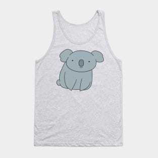 Cute Chubby Koala Tank Top